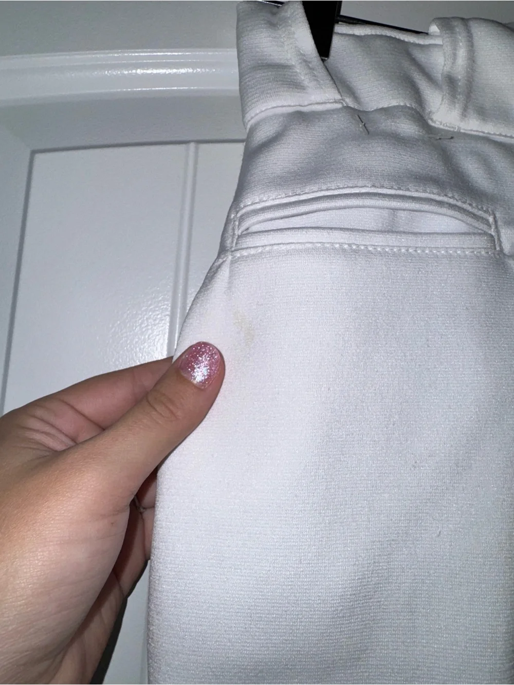 Champro Sports Youth White Baseball Pants Elastic Cuff Size Small